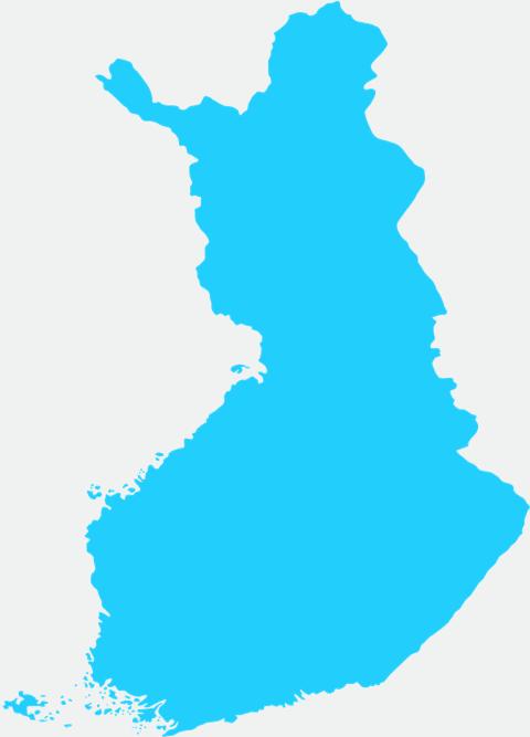 Map of Finland
